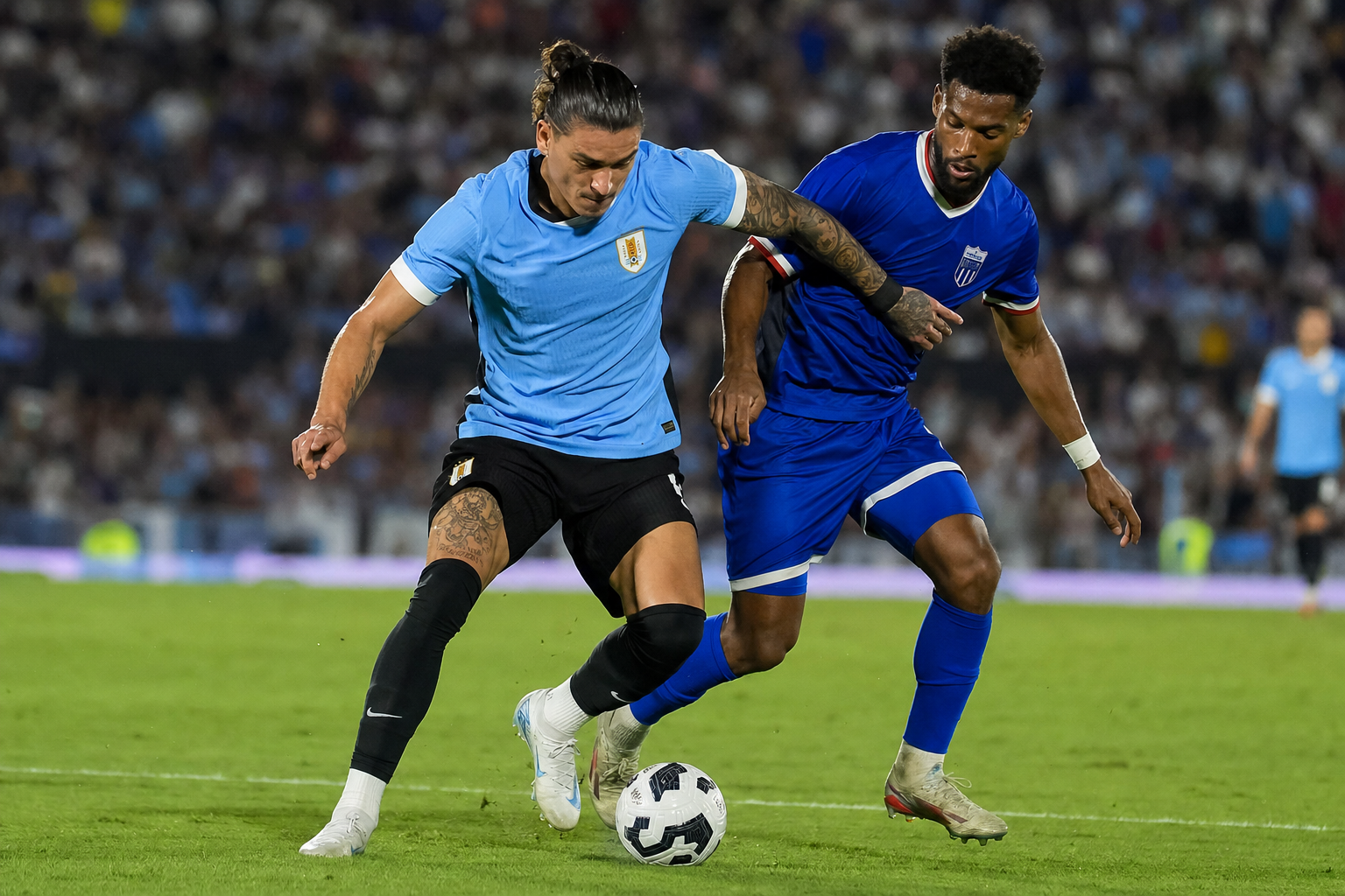 Uruguai e Cabo Verde protagonizaram um dos jogos mais surpreendentes da fase de grupos.